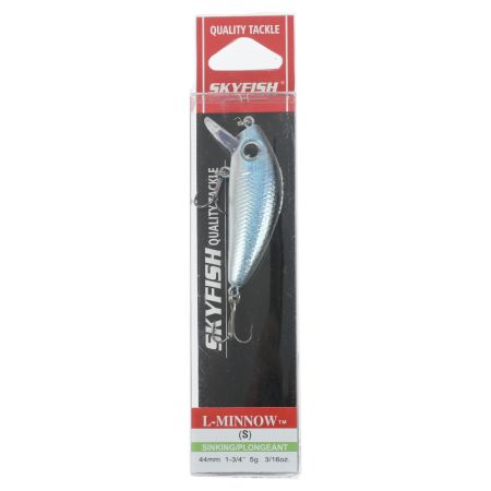 Воблер SKYFISH "L-MINNOW" SINKING 44 мм, 5 гр, 0-0.5 м, цвет: #C03